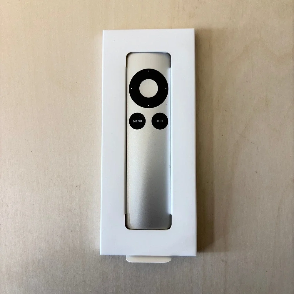 Apple Remote A1294 Silver New Open Box Aluminum Controller 2nd/3rd Gen Apple TV